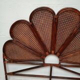 Rattan headboard and canning