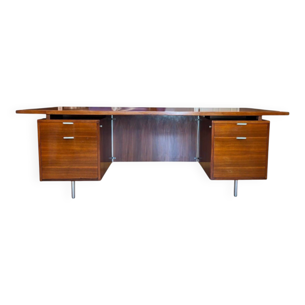 Bureau de Direction ''EOG'' en Noyer par George Nelson pour Herman Miller, Ci