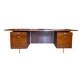 Bureau de Direction "EOG" en Noyer par George Nelson pour Herman Miller, Ci