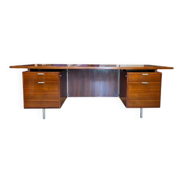 Bureau de Direction "EOG" en Noyer par George Nelson pour Herman Miller, Ci