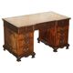 Thomas Chippendale Revival desk with a leather top