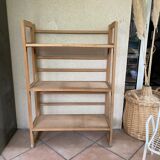 Vintage bookseller's shelf