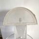 Mushroom wall lamp in perforated metal design 60s