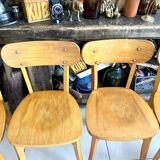Set of 5 bistro chairs