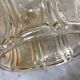 Suspension tulipe en verre vintage