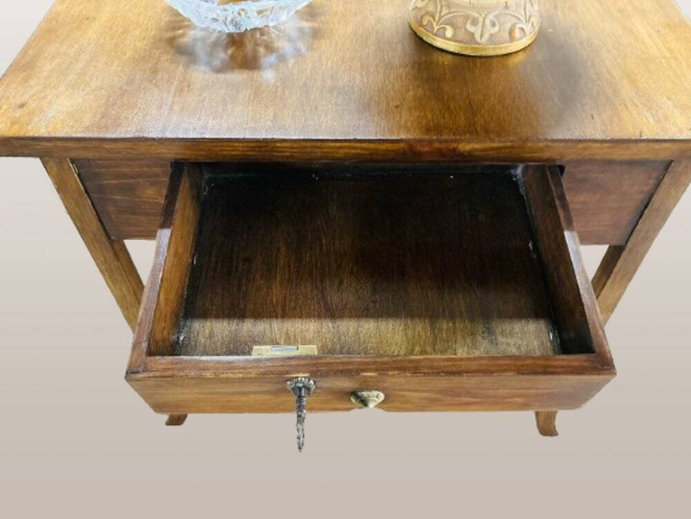 Oak side table, 1940s