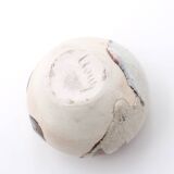 Signed ceramic vase with abstract decoration, 1970s