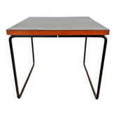 Vintage side table "volante" by Pierre Guariche, Steiner edition, circa 1950.