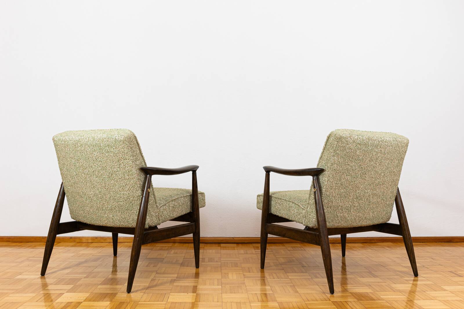 Paire de fauteuils GFM87 par Juliusz Kędziorek, Pologne, 1960