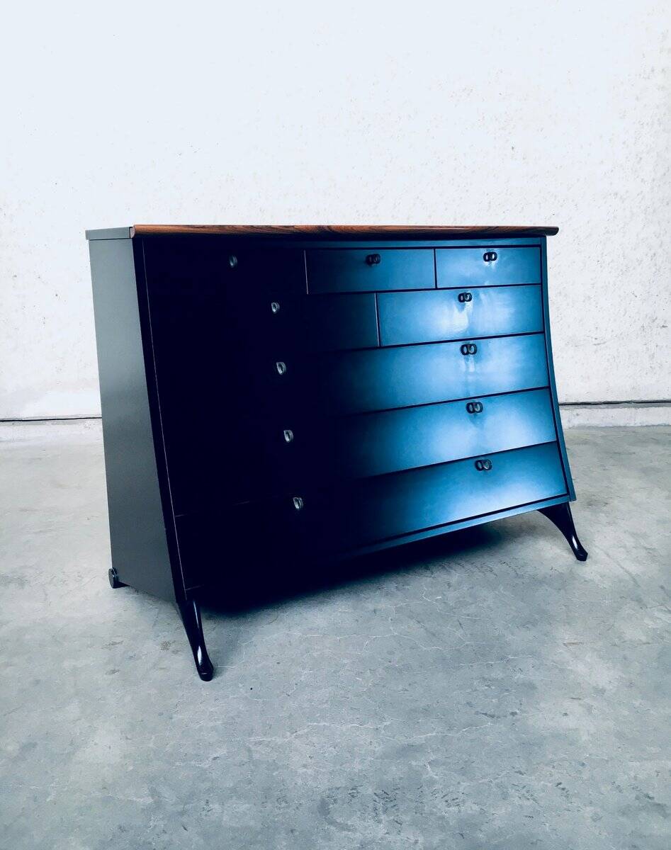 Postmodern Chest of Drawers by Umberto Asnago for Giorgetti, Italy, 1980s