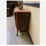 Antique - Vertiko, chest of drawers, inlays - Art Nouveau