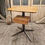 Wood and metal console