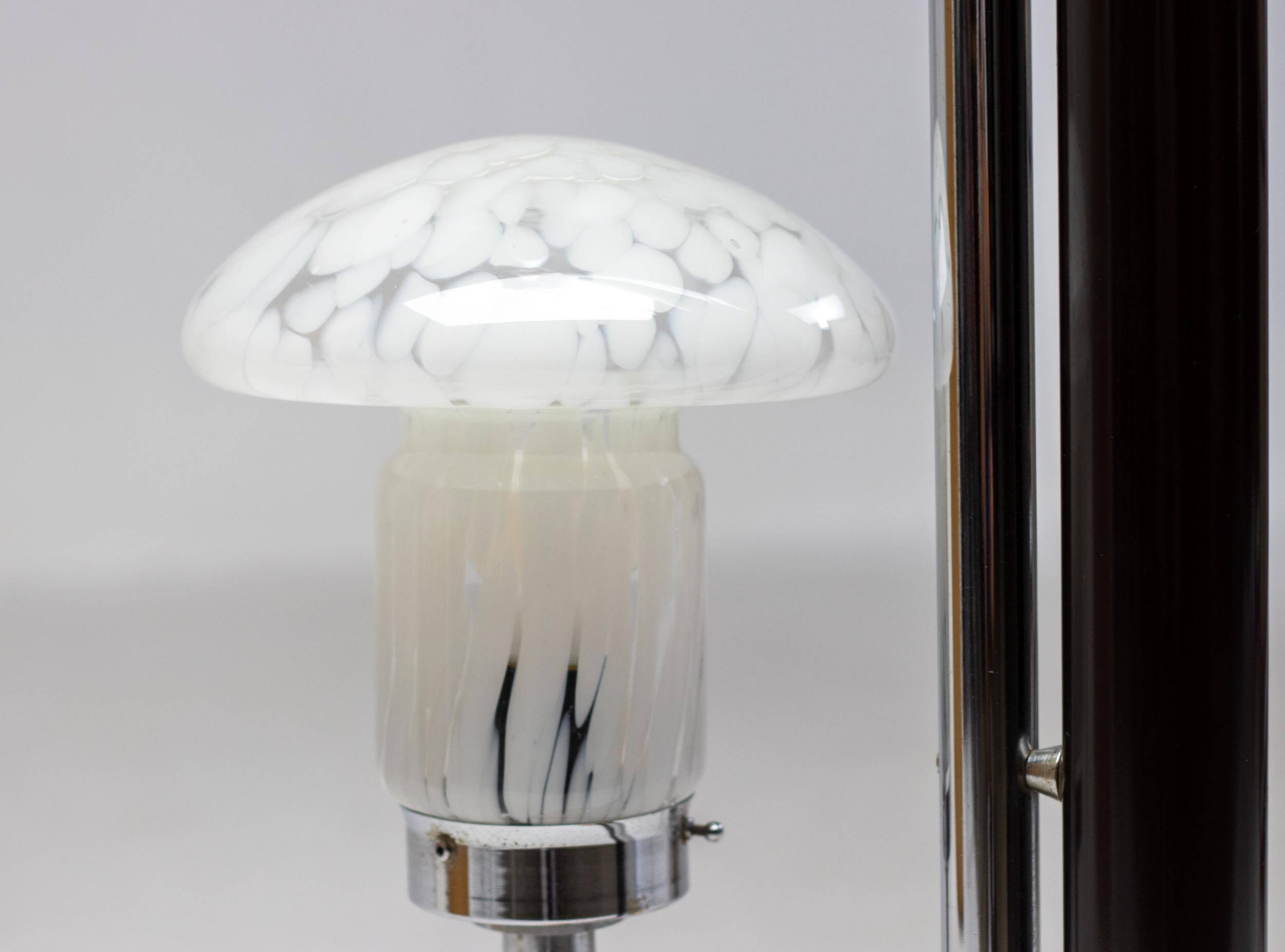 Lampadaire en verre de Murano moderne du milieu du siècle dernier par Carlo Nason pour Mazzega