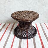 Diabolo rattan stool