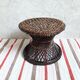 Diabolo rattan stool