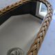 Large rattan mirror 60'