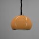 Vintage pendant light designed by Harvey Guzzini for Meblo, Italy, 1970s