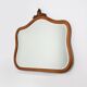 20th century Belgian Louis XV Style carved Oak Mirror