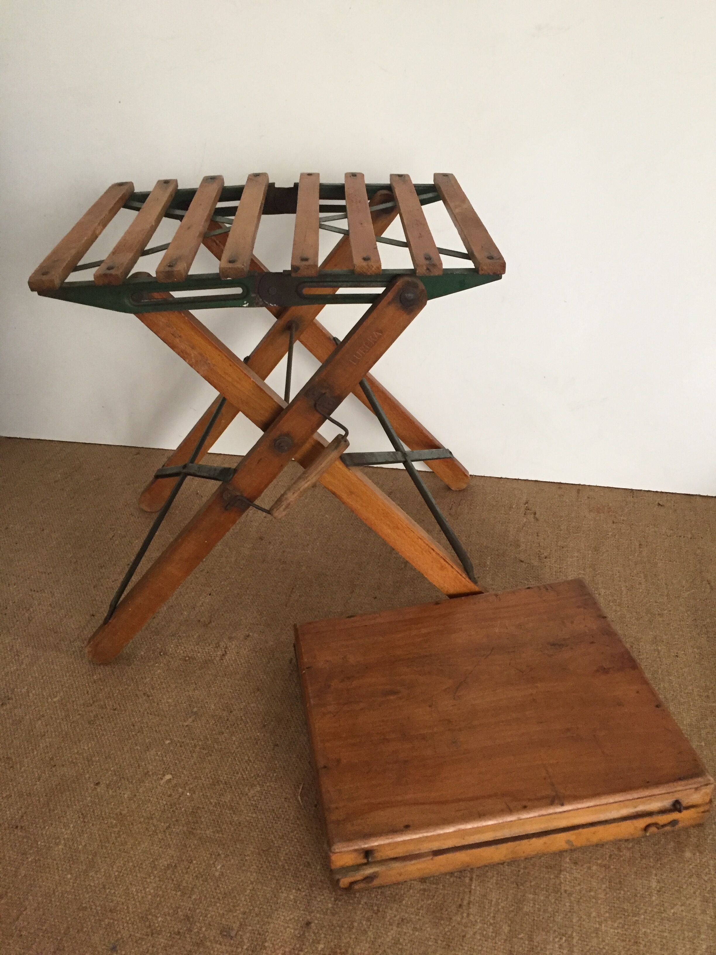 Painter's tab, wood and metal, Eureka