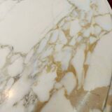 Tulip table Knoll Saarinen 1960 white marble