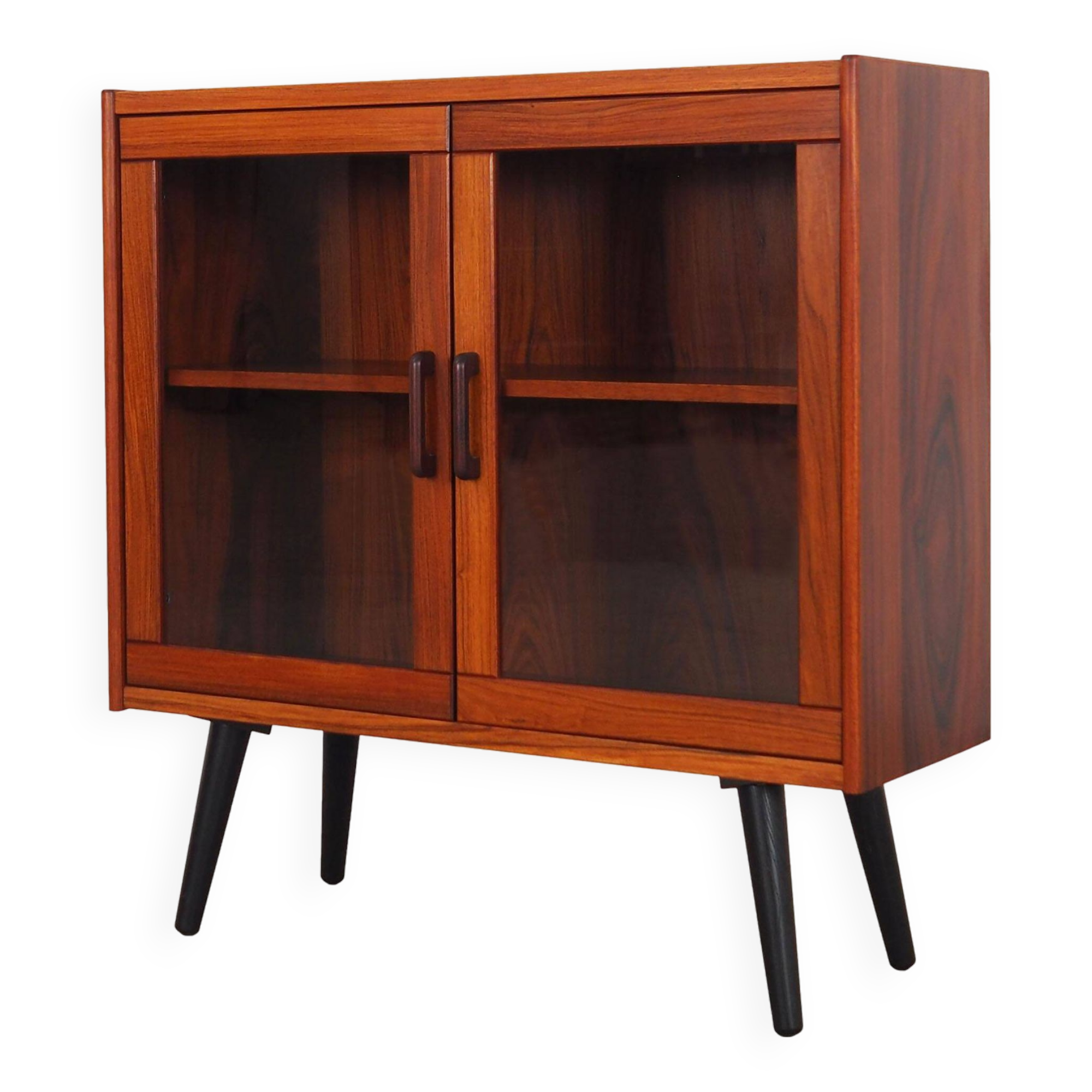 Rosewood showcase, Danish design, 1970s, production: Denmark
