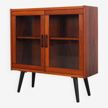 Rosewood showcase, Danish design, 1970s, production: Denmark