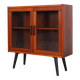 Rosewood showcase, Danish design, 1970s, production: Denmark