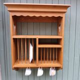 Wooden wall shelf/dresser