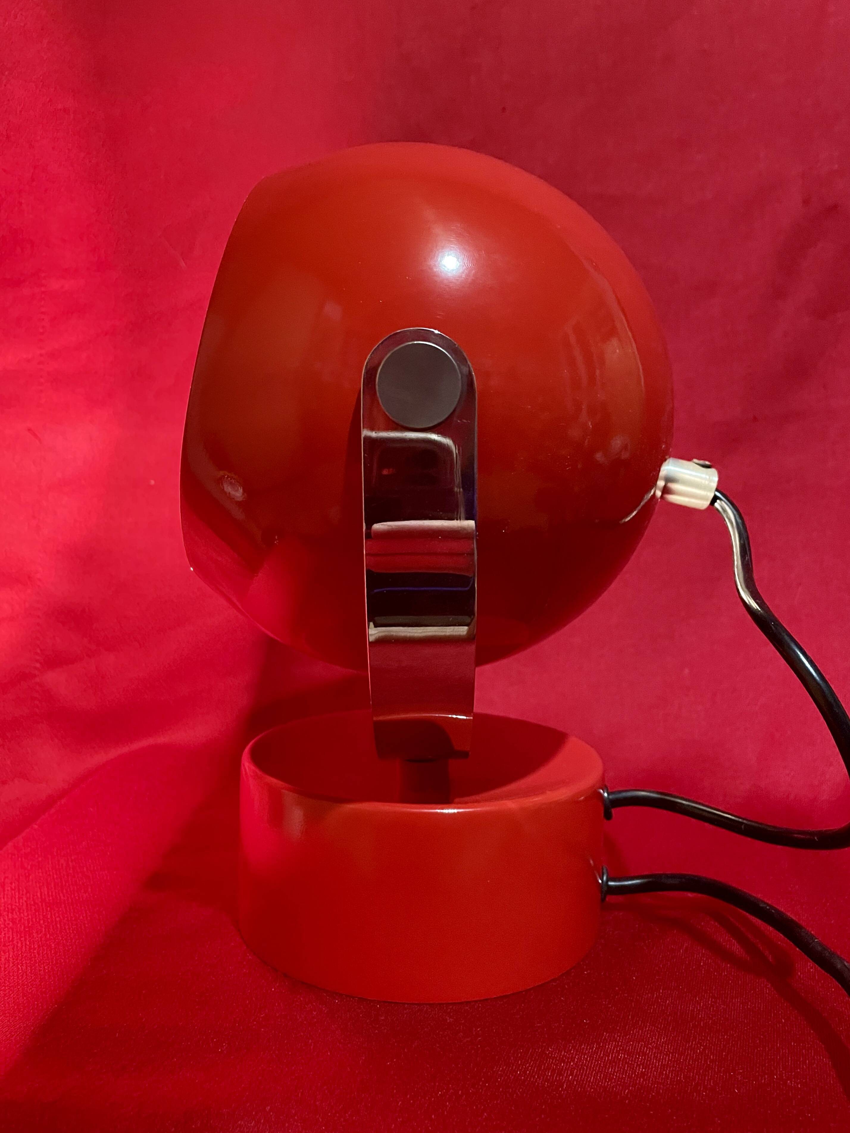 Eyeball table lamp, 1970s