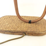 Rattan lamp and shells, 1930