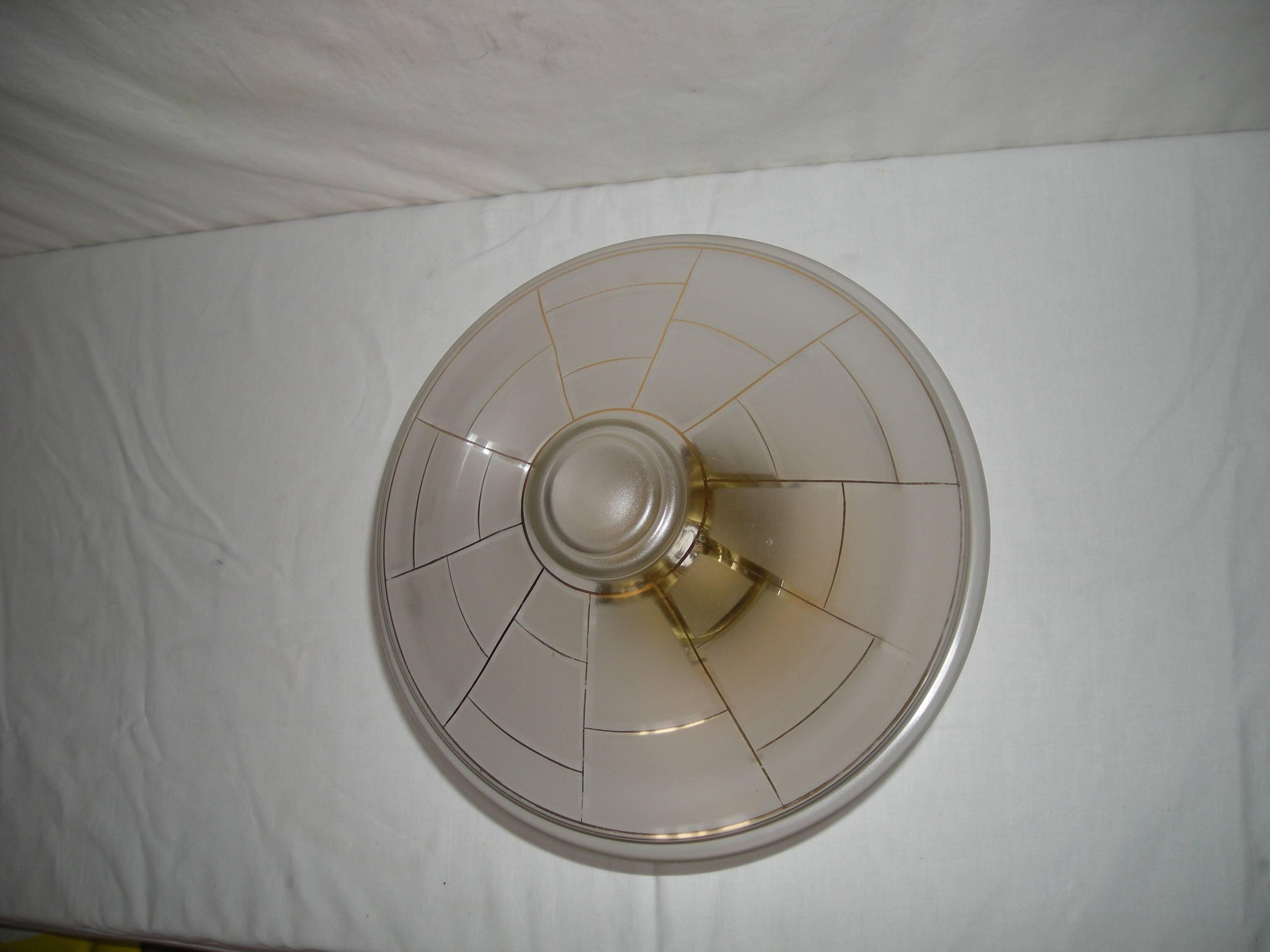 Lustre toupie des années 40 - 50