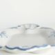 Art Deco French Blue Floral Decor Plate by Allan Eberling, Bo Fajans