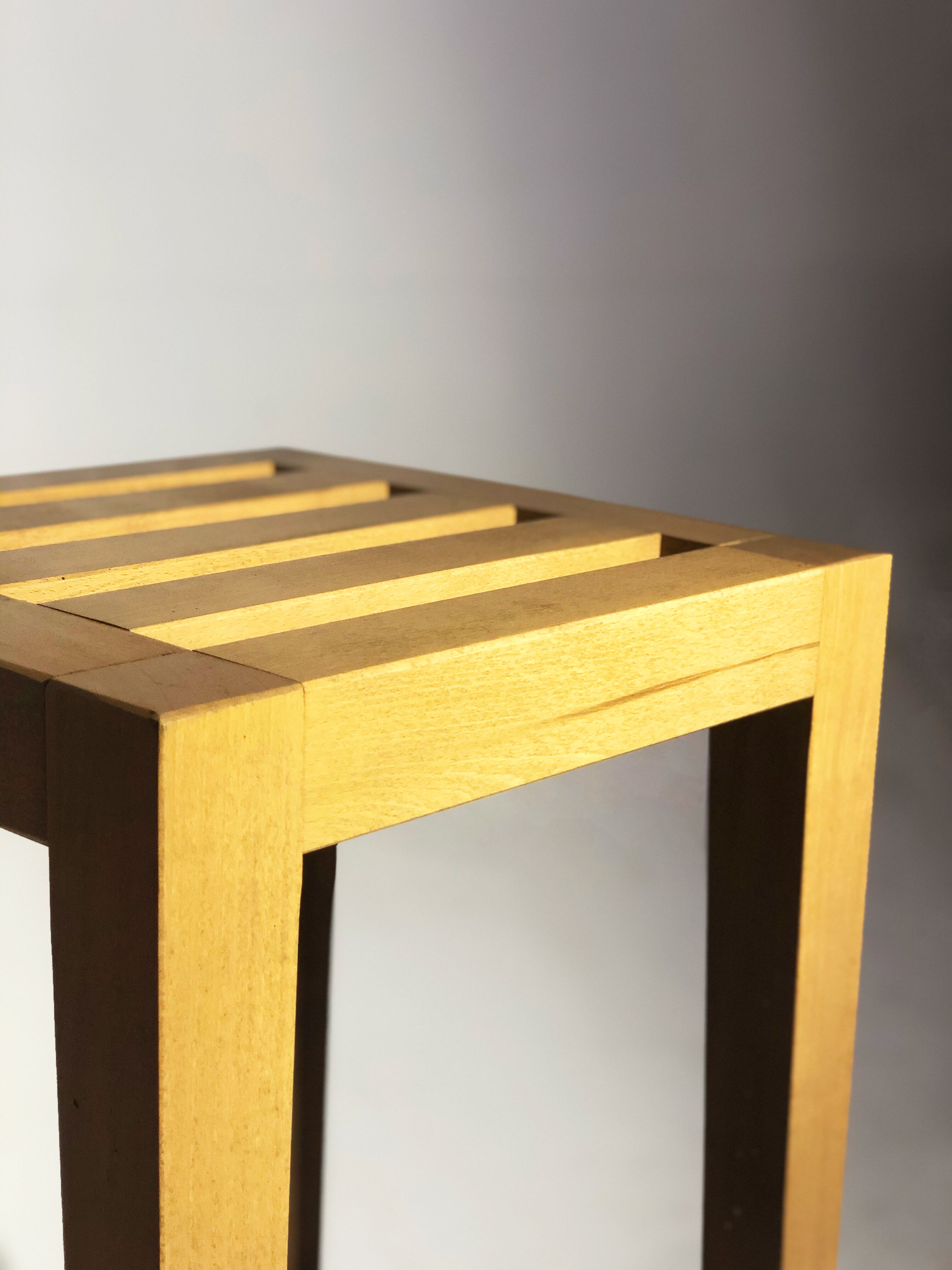 Contemporary SOCA plywood stool