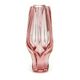Art Deco vase, crystal, designed by J. Hoffmann, Moser, Czechoslovakia, 1950s