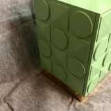 Buffet en bois laqué vert, xxie siècle