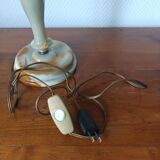 Onyx lamp 62cm vintage 1970