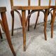 Série de quatre chaises Thonet