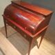 Mahogany roll desk from the 19th century