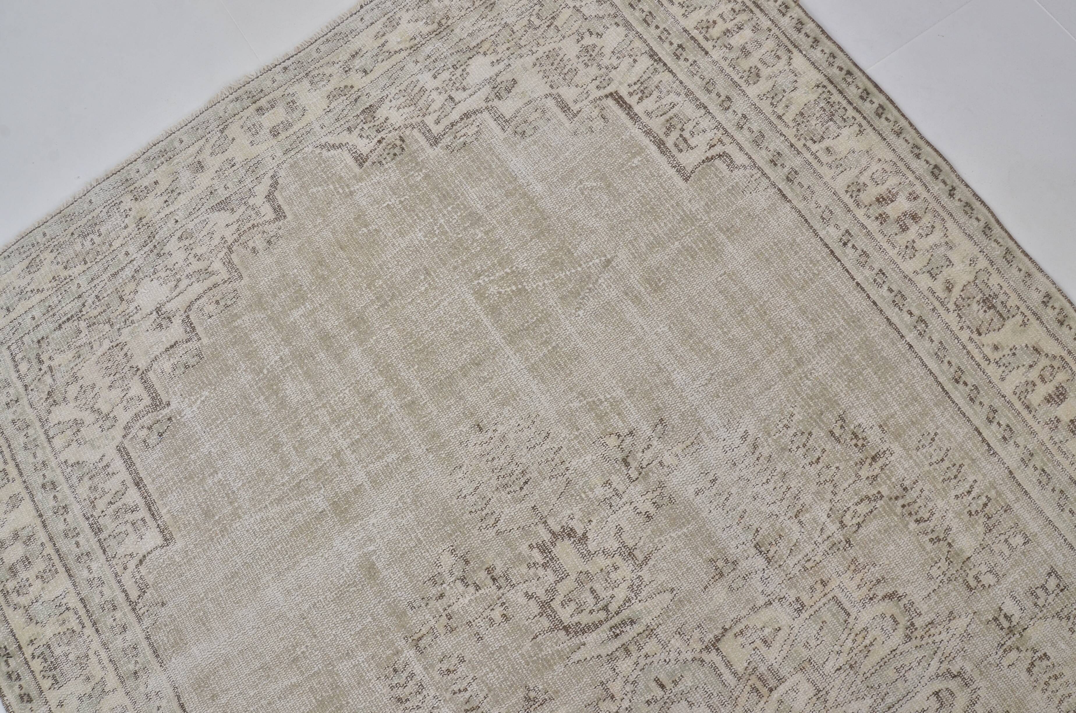 Beige Anatolian Handknotted Wool Rug sku 1487