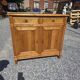 Louis XVI style buffet in solid cherry wood from the mid-20th century.