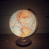 Illuminated globe, taride, 1970-1880, 30 cm