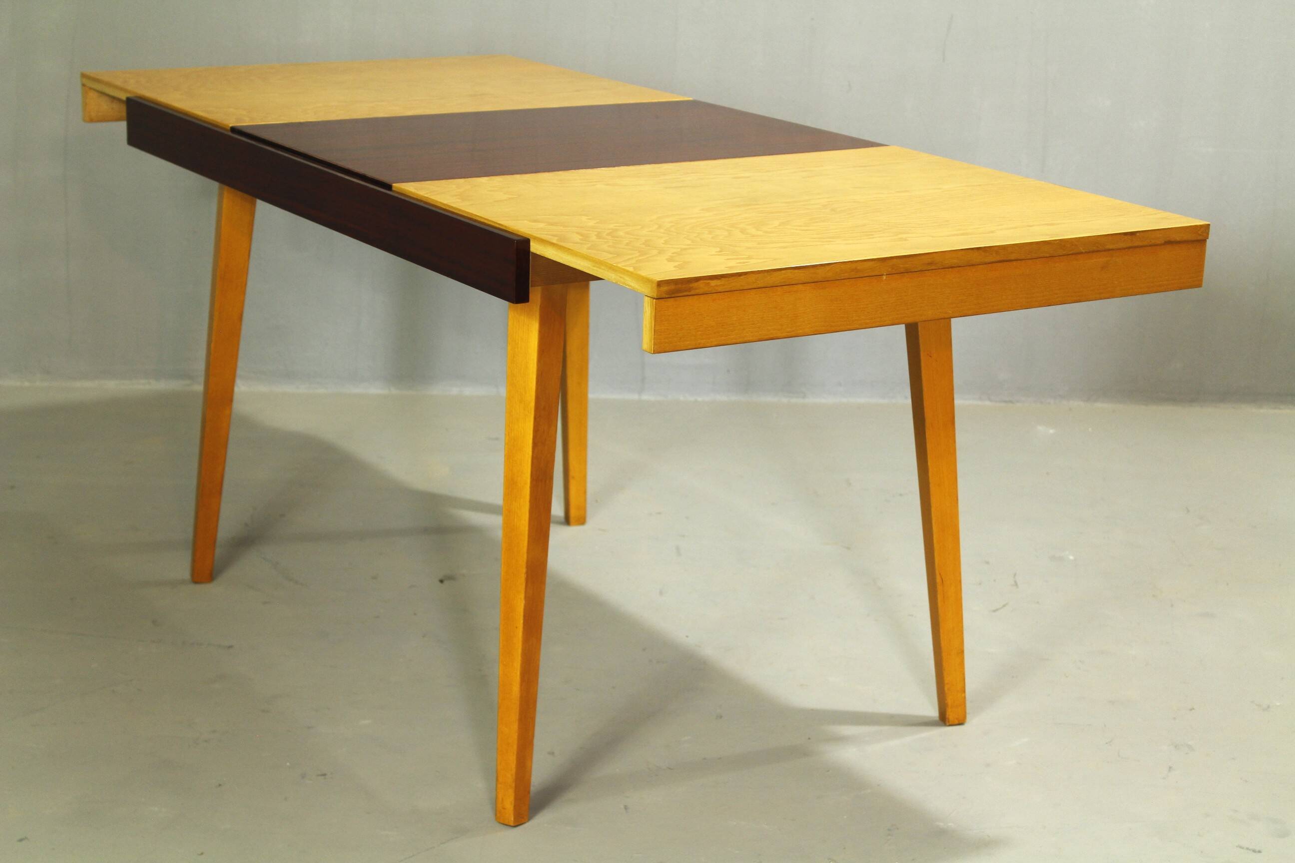 Table à manger extensible vintage Jitona, 1960
