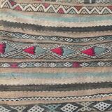 Moroccan kilim zayan rug - 340 x 167 cm