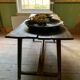 19th Century Continental Primitive Vernacular Kitchen Prep Table with Drawe