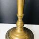 Pair of torches or candle holders in bronze