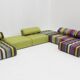 Canapé lounge modulable XL Roche Bobois Voyage Immobile