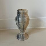 Antique grey onyx vase