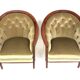 Set de 2 fauteuils en velours, Bröderna Anderssons, Suède, 1960