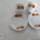 Set of 2 vintage Bavaria cups and 2 saucers.