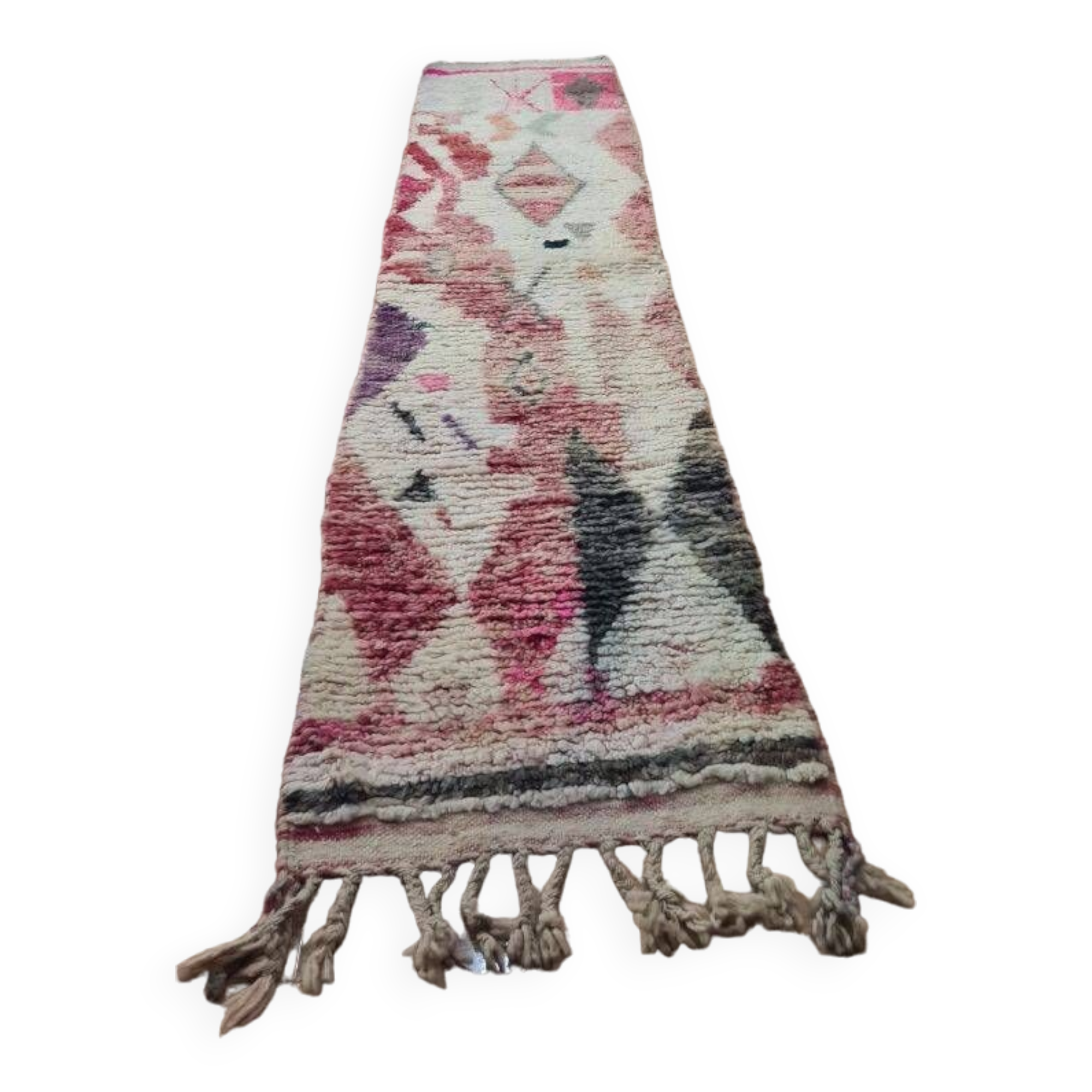 Handmade Berber hallway rug